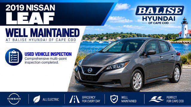 Used 2019 Nissan Leaf S with VIN 1N4AZ1CP7KC302742 for sale in Barnstable, MA