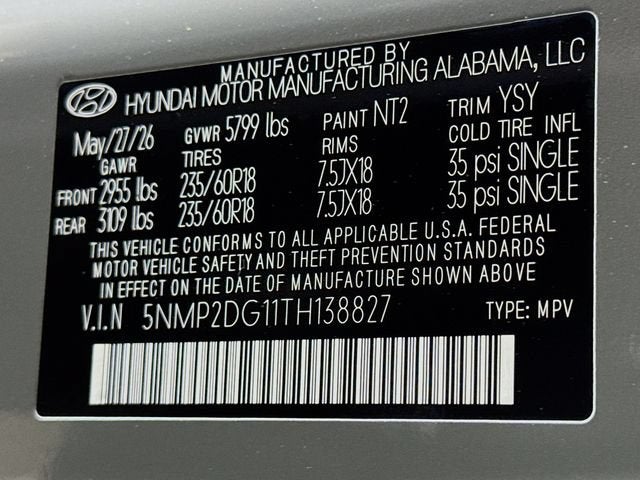 2026 Hyundai SANTA FE HYBRID SEL
