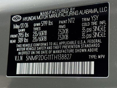 2026 Hyundai SANTA FE HYBRID SEL