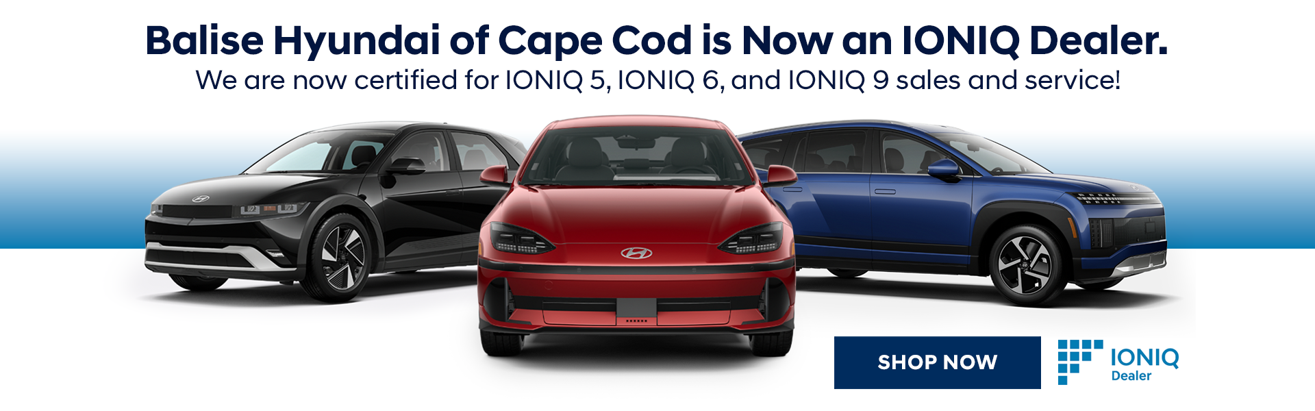Balise Hyundai of Cape Cod is IONIQ Certified