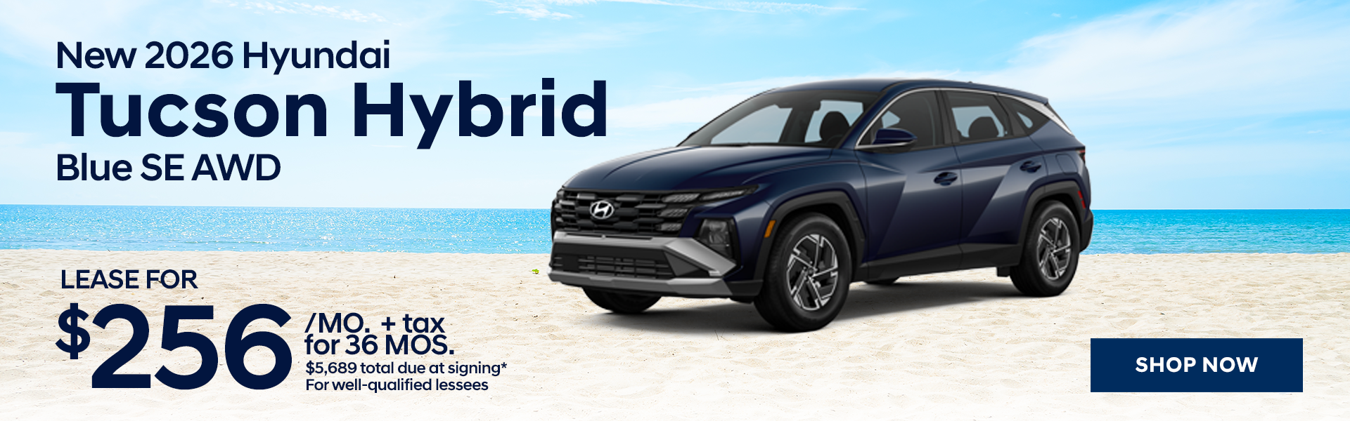 New 2026 Hyundai Tucson Hybrid Blue SE AWD