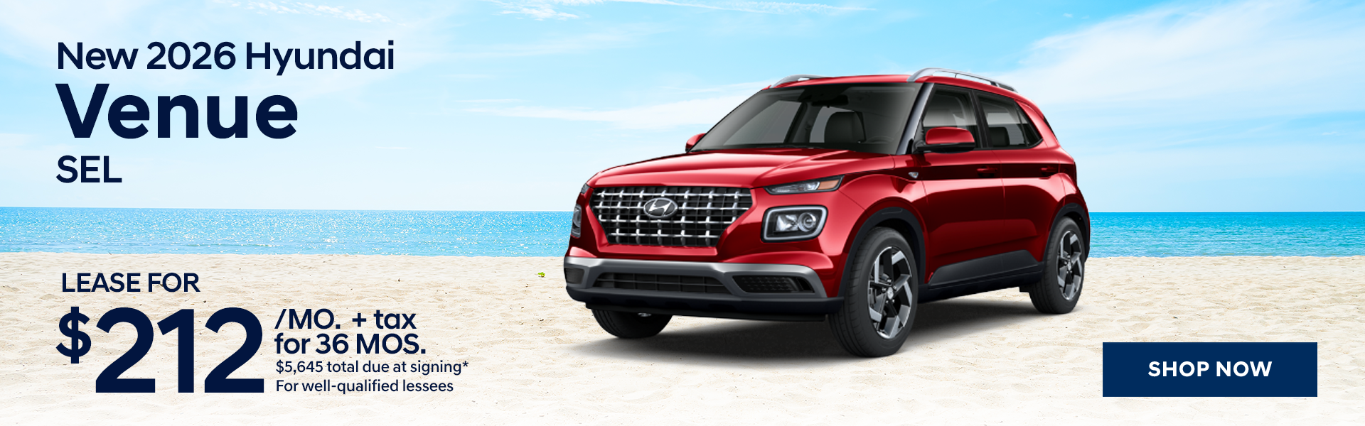 New 2026 Hyundai Venue SEL