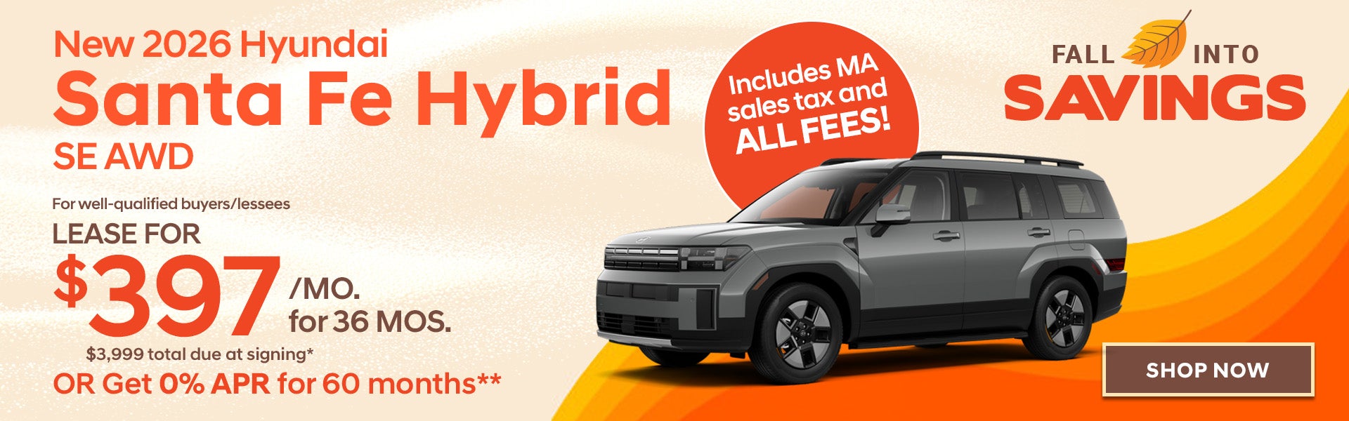 New 2026 Hyundai Santa Fe Hybrid SE AWD