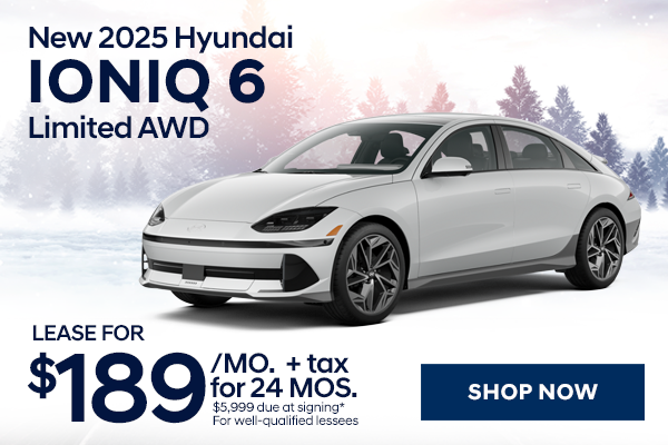 New 2025 Hyundai IONIQ 6 Limited AWD