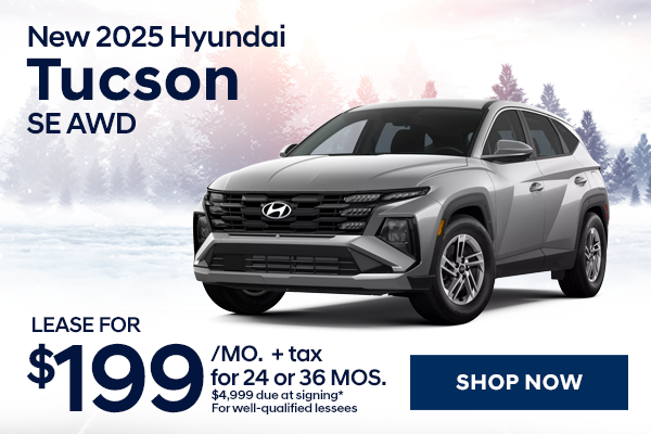 New 2025 Hyundai Tucson SE AWD