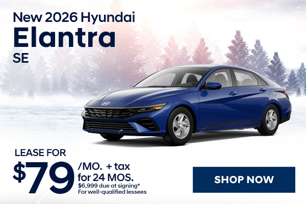 New 2026 Hyundai Elantra SE