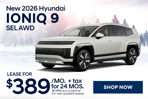 New 2026 Hyundai IONIQ 9 SEL AWD