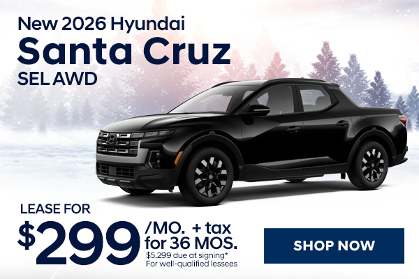New 2026 Hyundai Santa Cruz SEL AWD