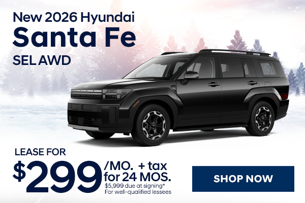 New 2026 Hyundai Santa Fe SEL AWD
