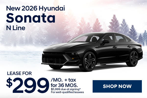 New 2026 Hyundai Sonata N Line