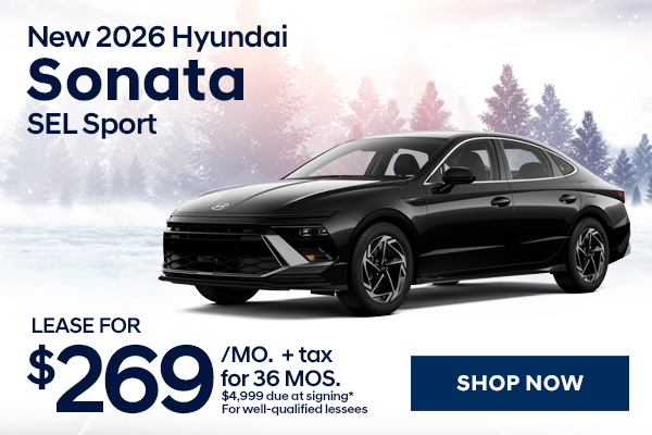New 2026 Hyundai Sonata SEL Sport