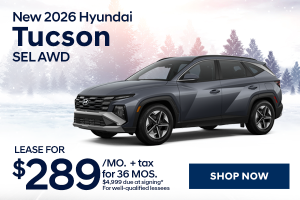 New 2026 Hyundai Tucson SEL AWD