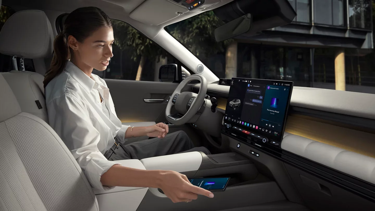 Interior of the all-new 2027 Hyundai Tucson